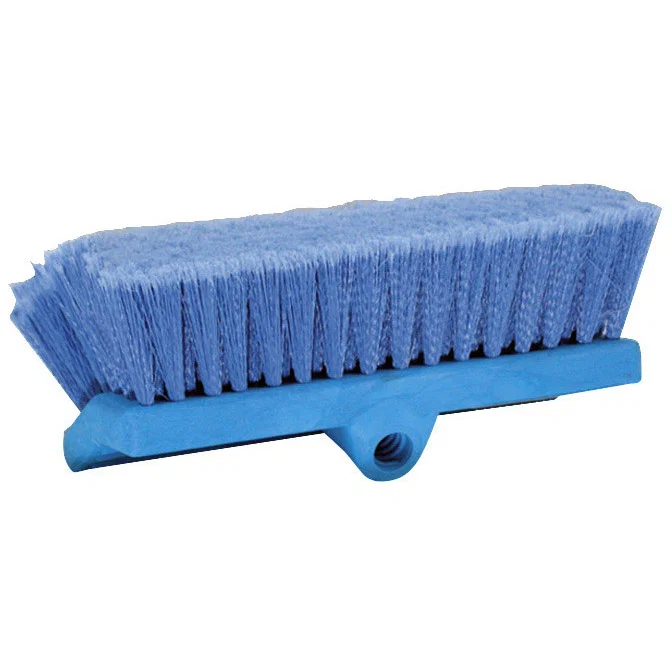 0483 – MR. LONGARM Car Wash Brush, 10 Inch Brush Width With Threaded Hole Without Handle Blue/ Soft Polystyrene Fiber...